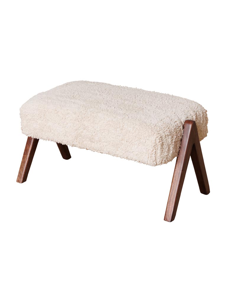 Tabouret repose-pied Shaggy - 2