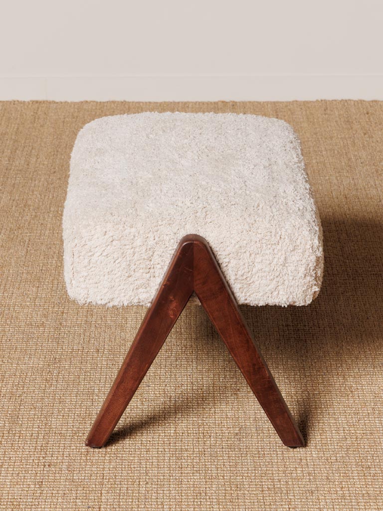 Tabouret repose-pied Shaggy - 5