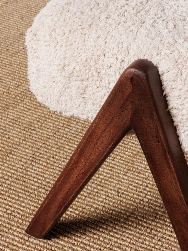 Tabouret repose-pied Shaggy - 4