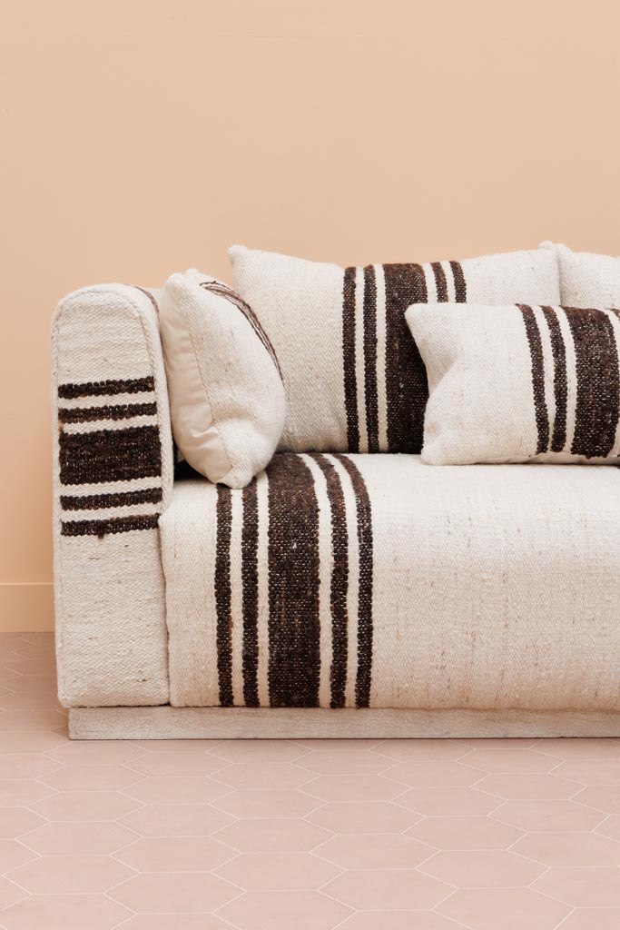 Sofa 5 seaters Berber - 5