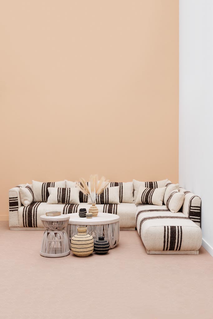 Sofa 5 seaters Berber - 2