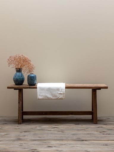 Reclaimed wood bench Sandscale