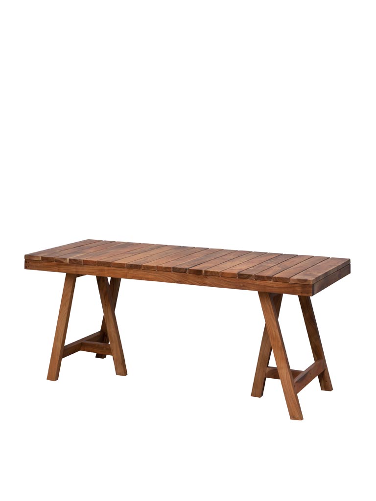 Outdoor dining table Capetown acacia - 4