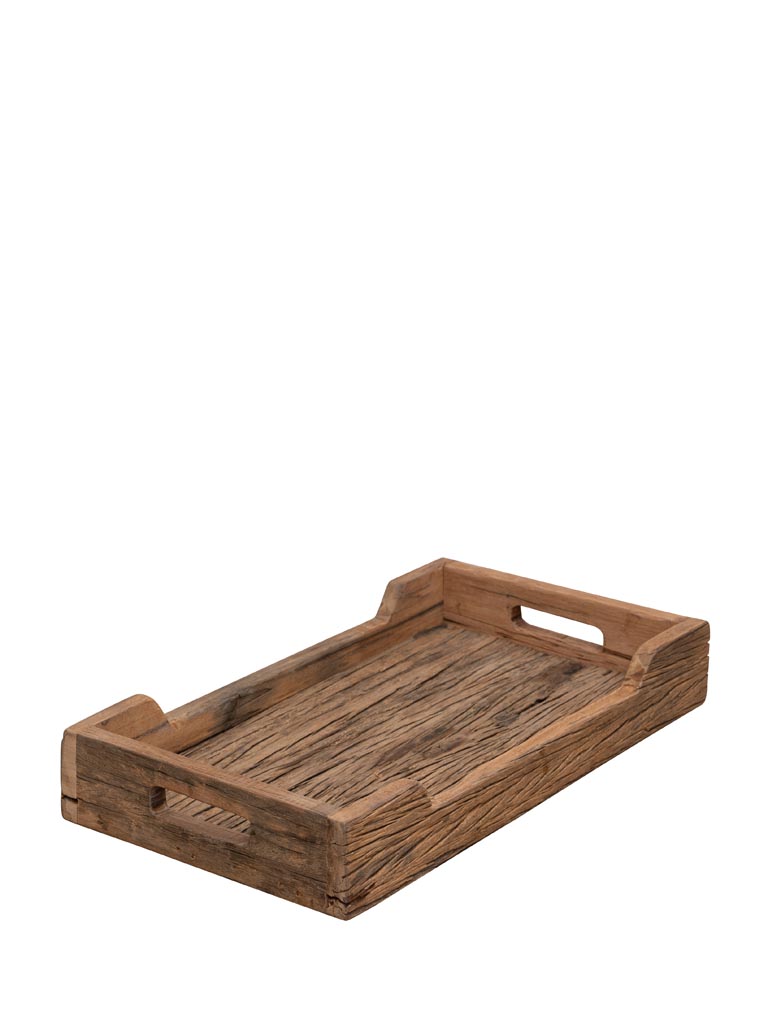 Reclaimed wood tray - 2