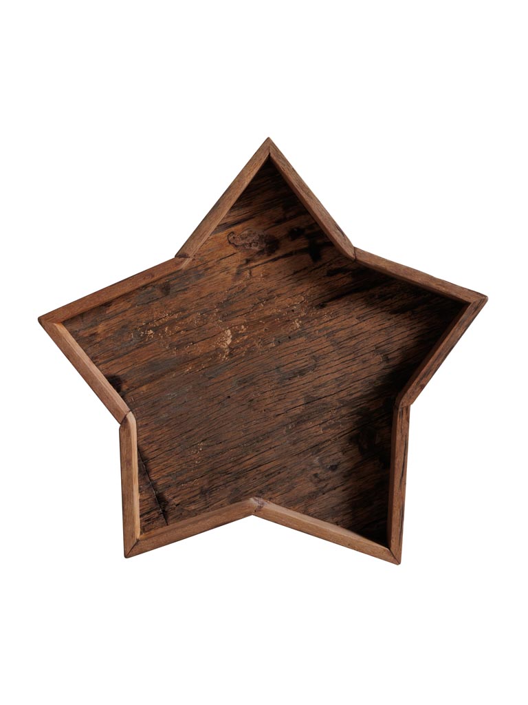 Reclaimed wood star wall decor - 2