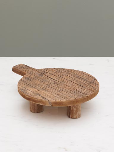 Round board recycled wood