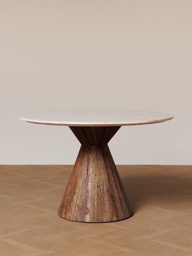Table à dîner ronde Alba