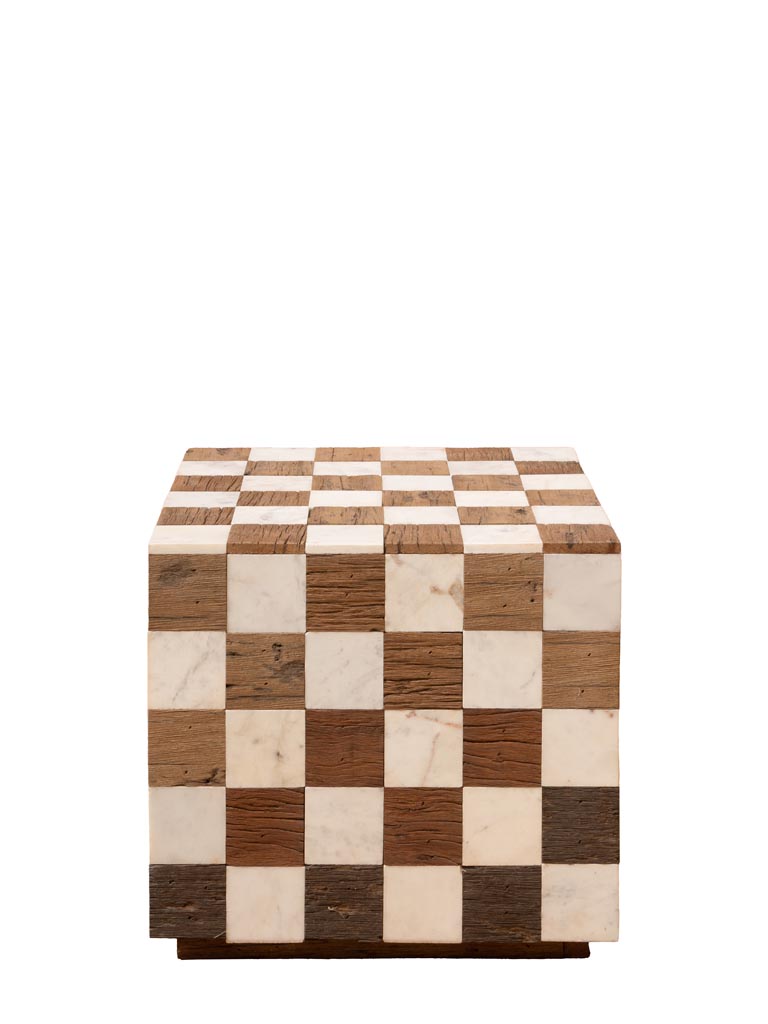 Side table white marble Kadrie - 2