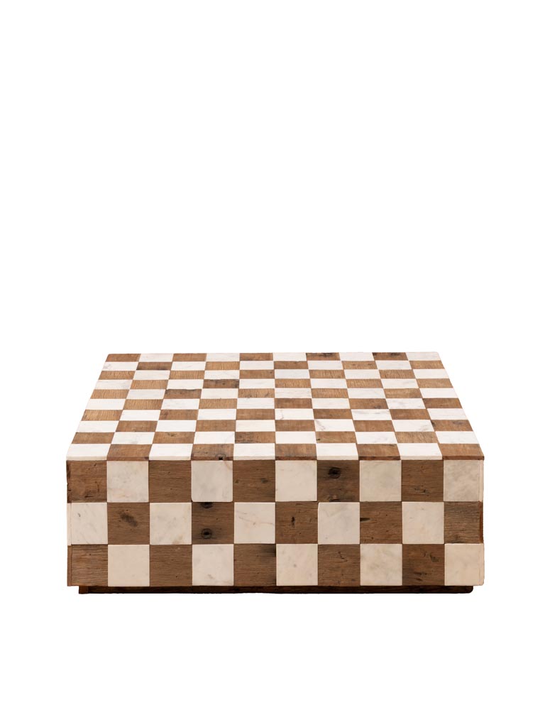 Coffee table white marble Kadrie - 2