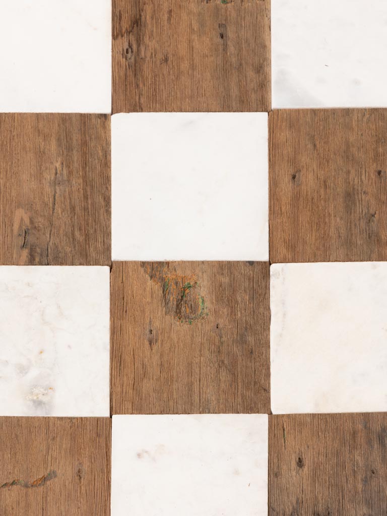Coffee table white marble Kadrie - 4