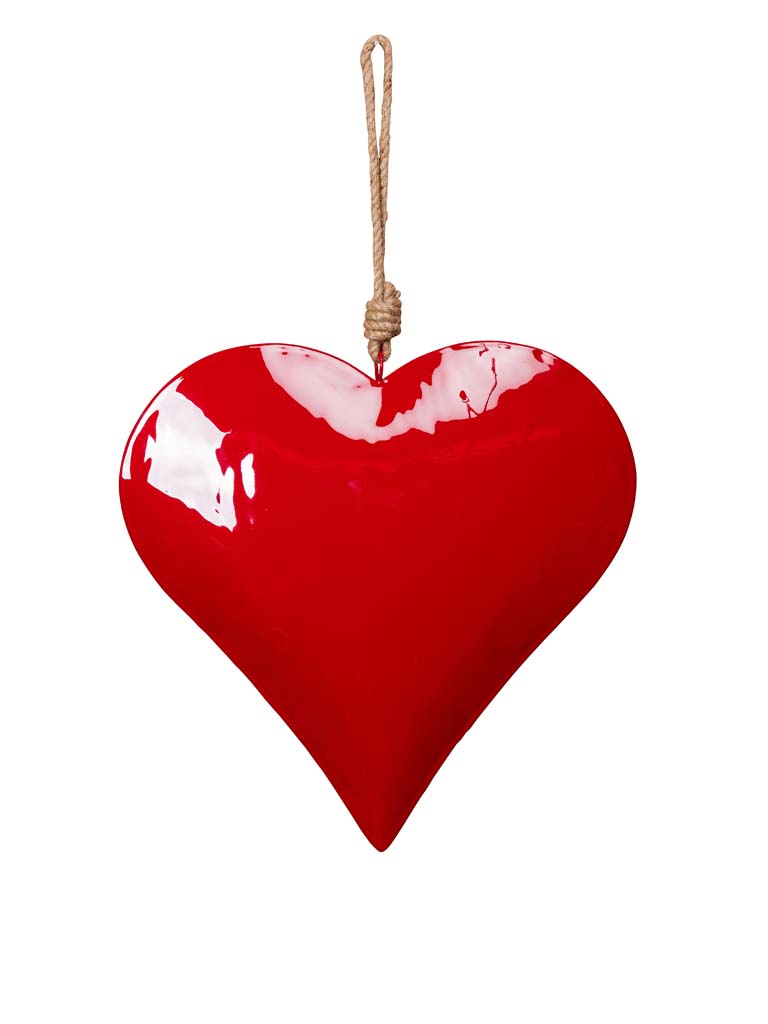 Xtra large hanging heart ornament - 2