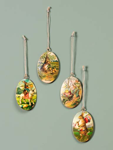 S/4 easter eggs ornaments