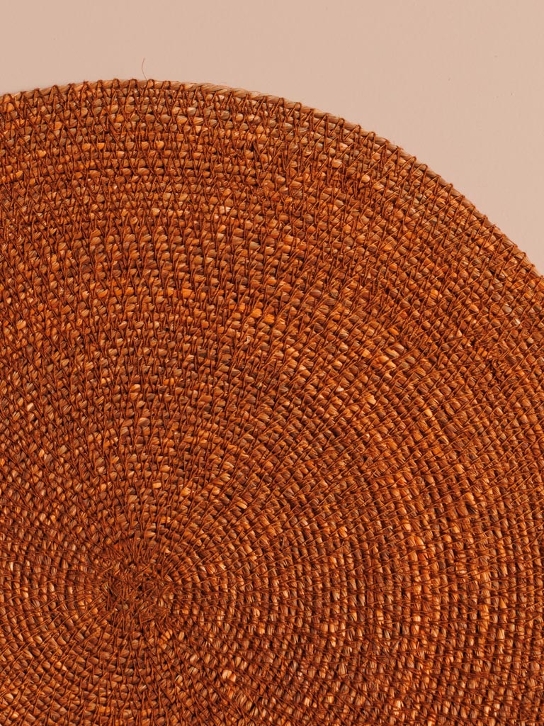 S/4 ethnic placemats terracotta - 4