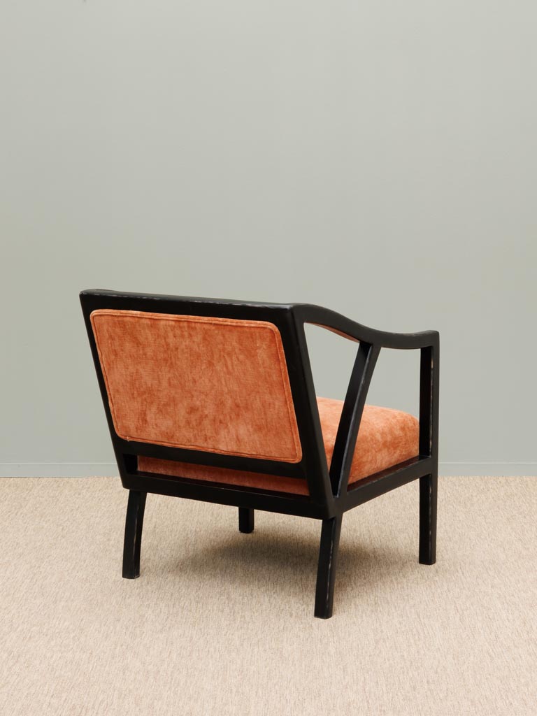 Embroidered armchair Safran - 5