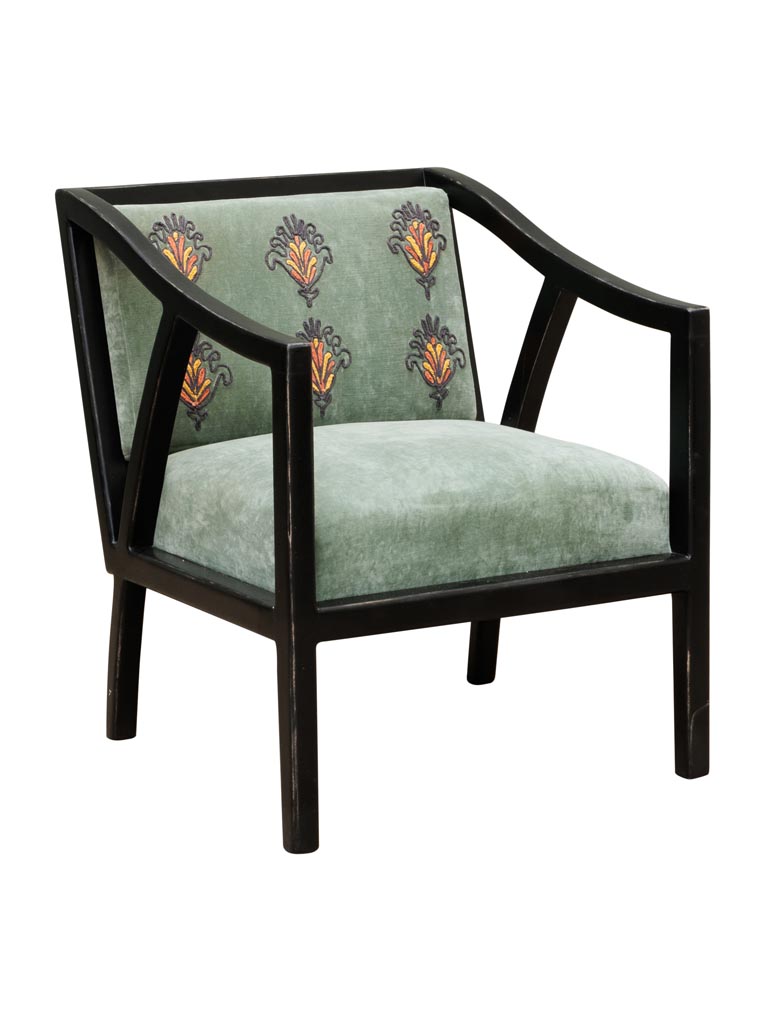 Embroidered armchair Kaffir - 3