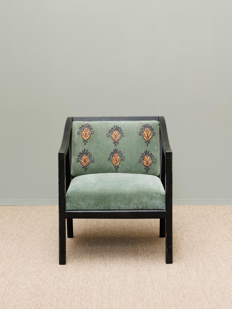 Embroidered armchair Kaffir - 4