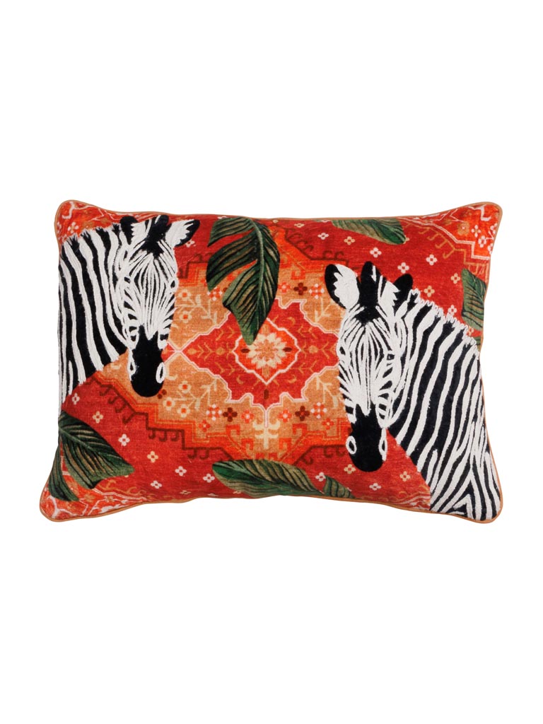 Cushion Zebra Terra di Sienna - 2