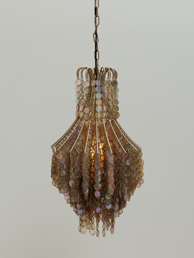 Iridescent hanging lamp Ariel - 1