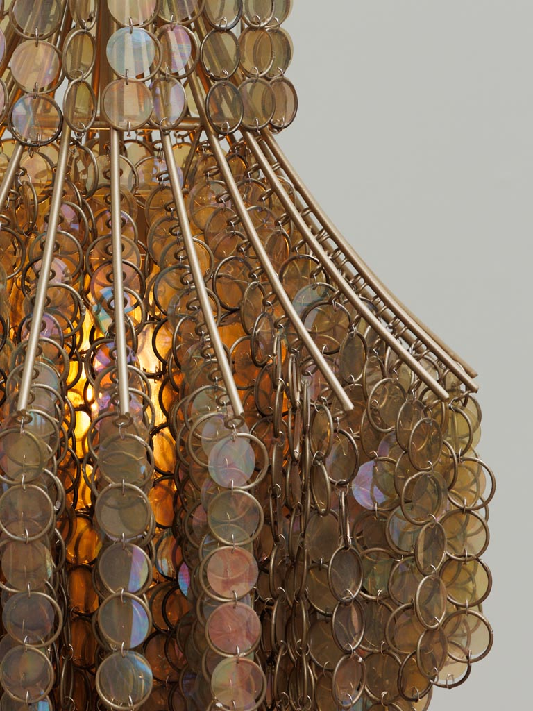 Iridescent hanging lamp Ariel - 5