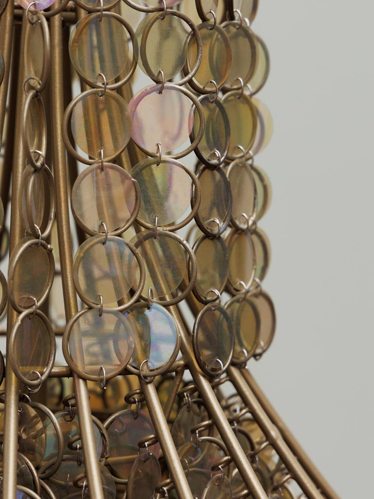 Iridescent hanging lamp Ariel - 6