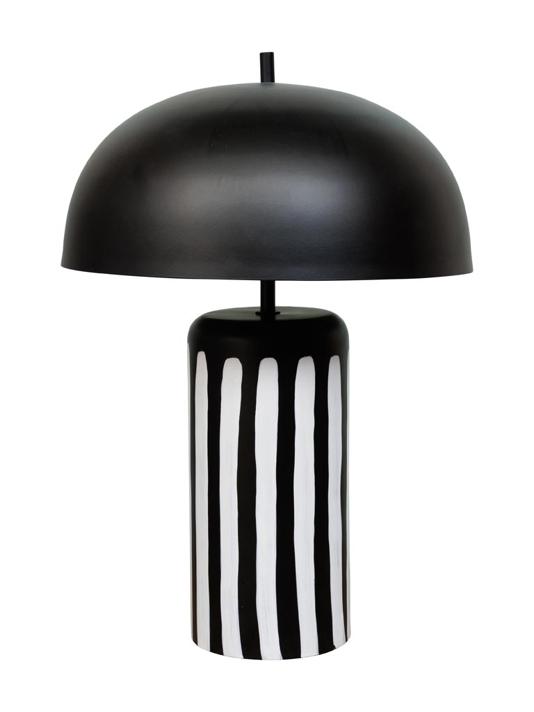 Taple lamp White Stripes - 2