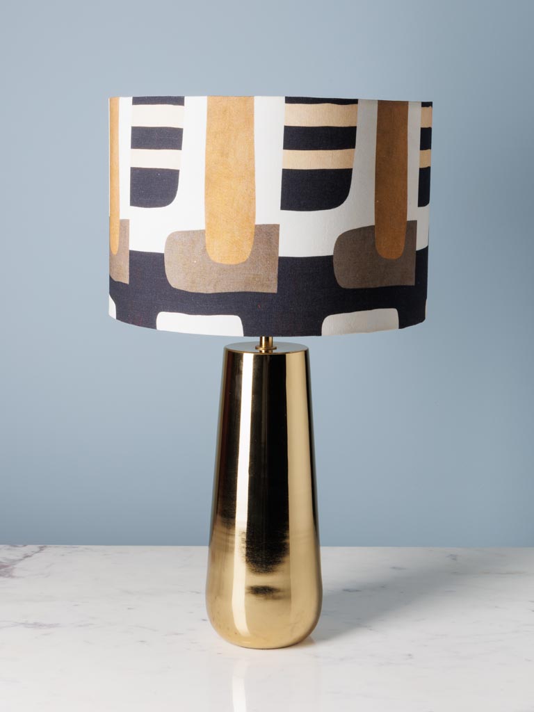 Golden table lamp Grafia - 1