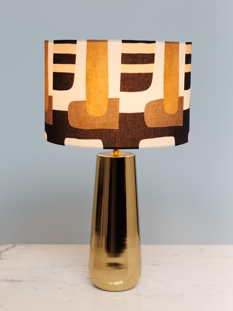 Golden table lamp Grafia - 4