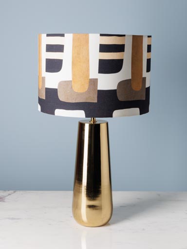 Golden table lamp Grafia