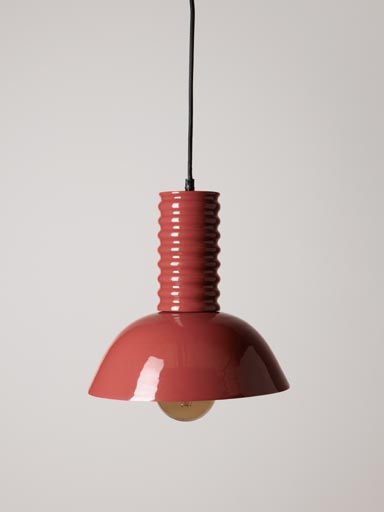 Suspension bordeau Spirale