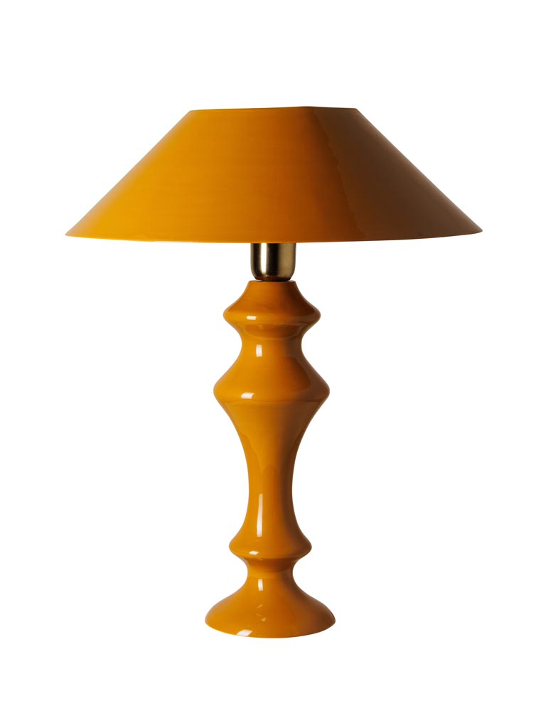 Mustard table lamp Isaphan - 2
