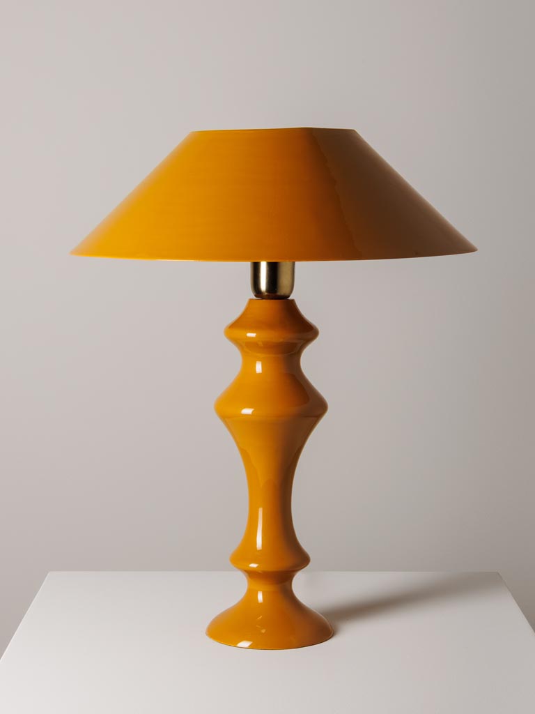 Mustard table lamp Isaphan - 1