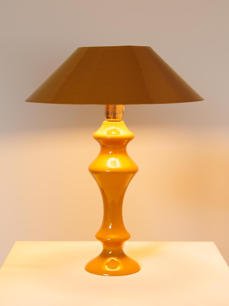 Mustard table lamp Isaphan - 4