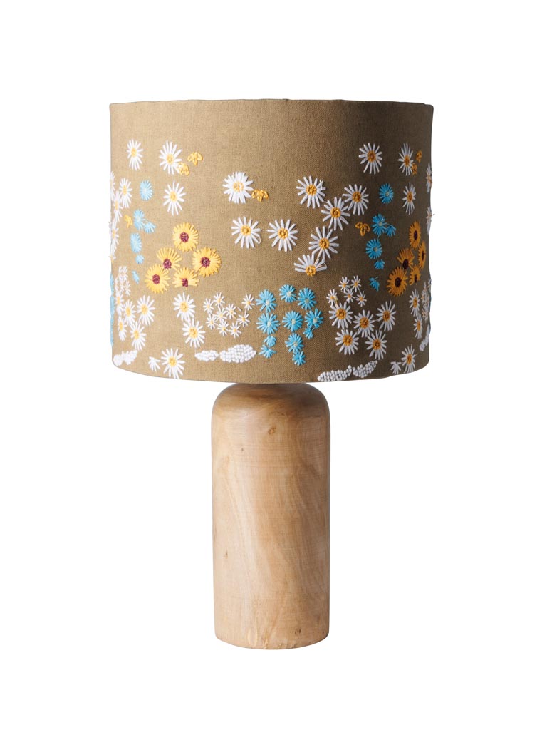 Embroidered lamp Jardin - 2