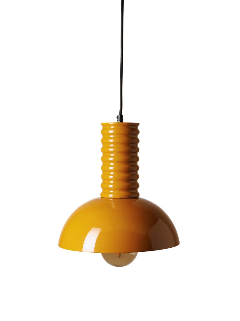 Mustard hanging lamp Spirale - 2