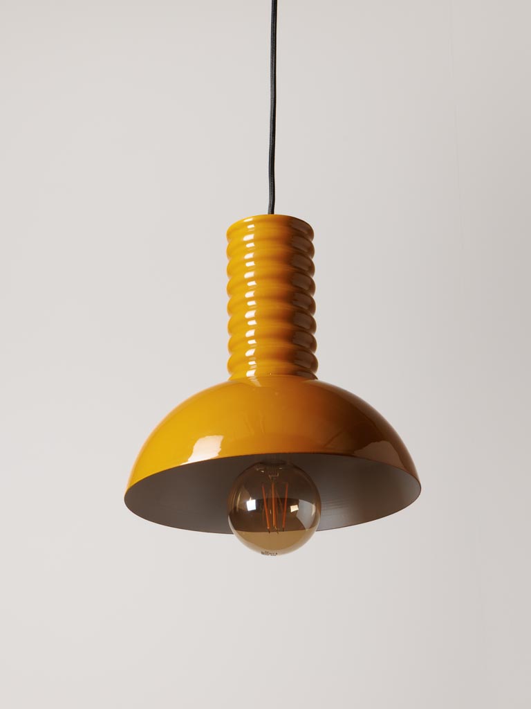 Mustard hanging lamp Spirale - 5