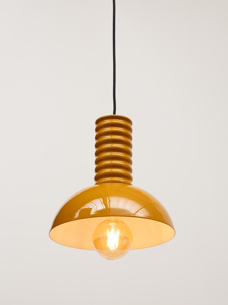 Mustard hanging lamp Spirale - 4