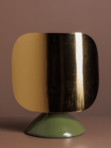 Green & gold lamp Panya