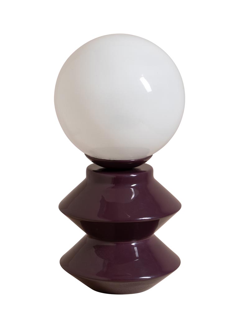 Lampe violette et globe Zou - 2
