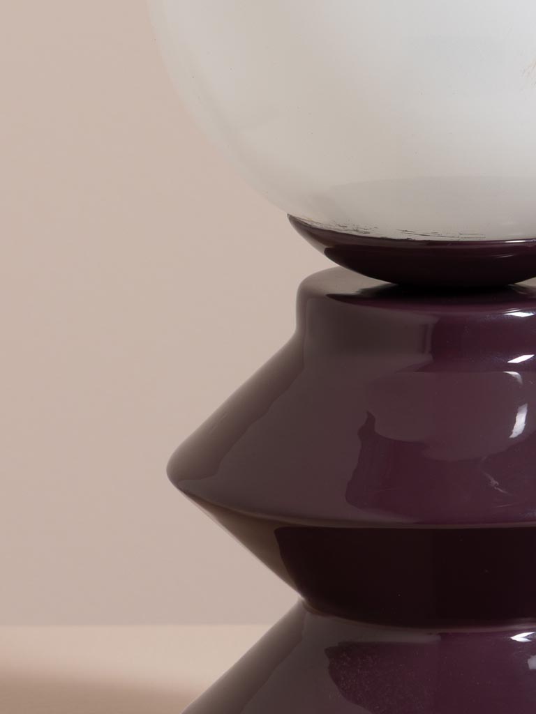 Lampe violette et globe Zou - 3