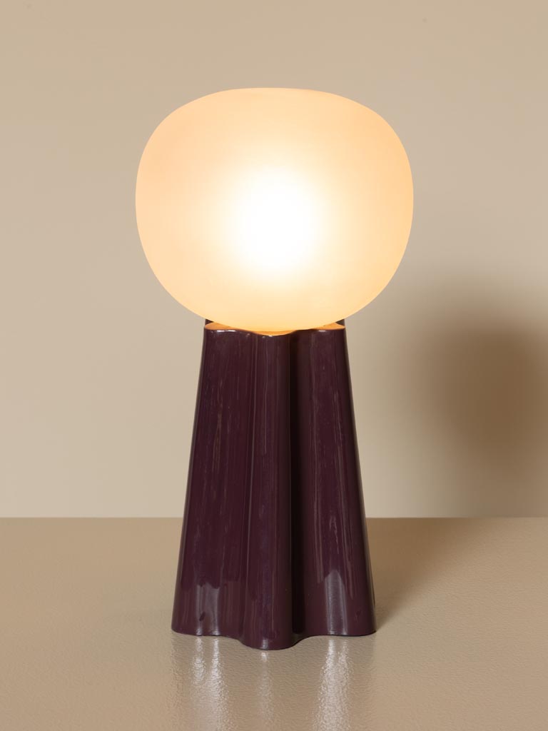 Lampe violette Cannelé - 3