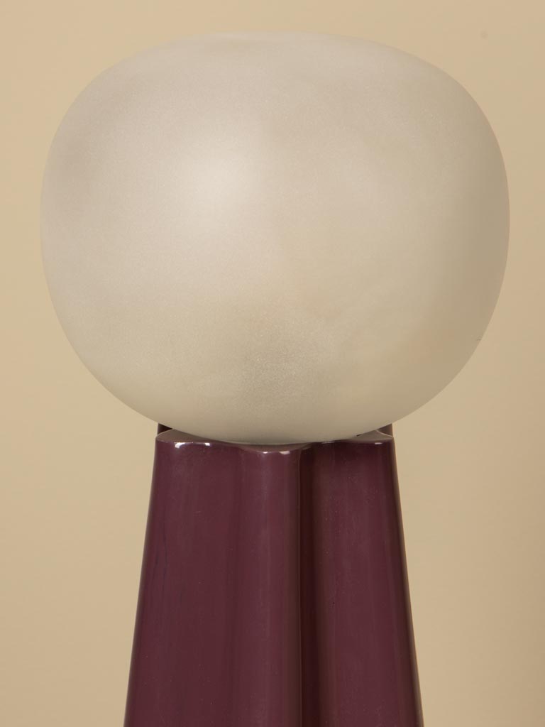 Lampe violette Cannelé - 4