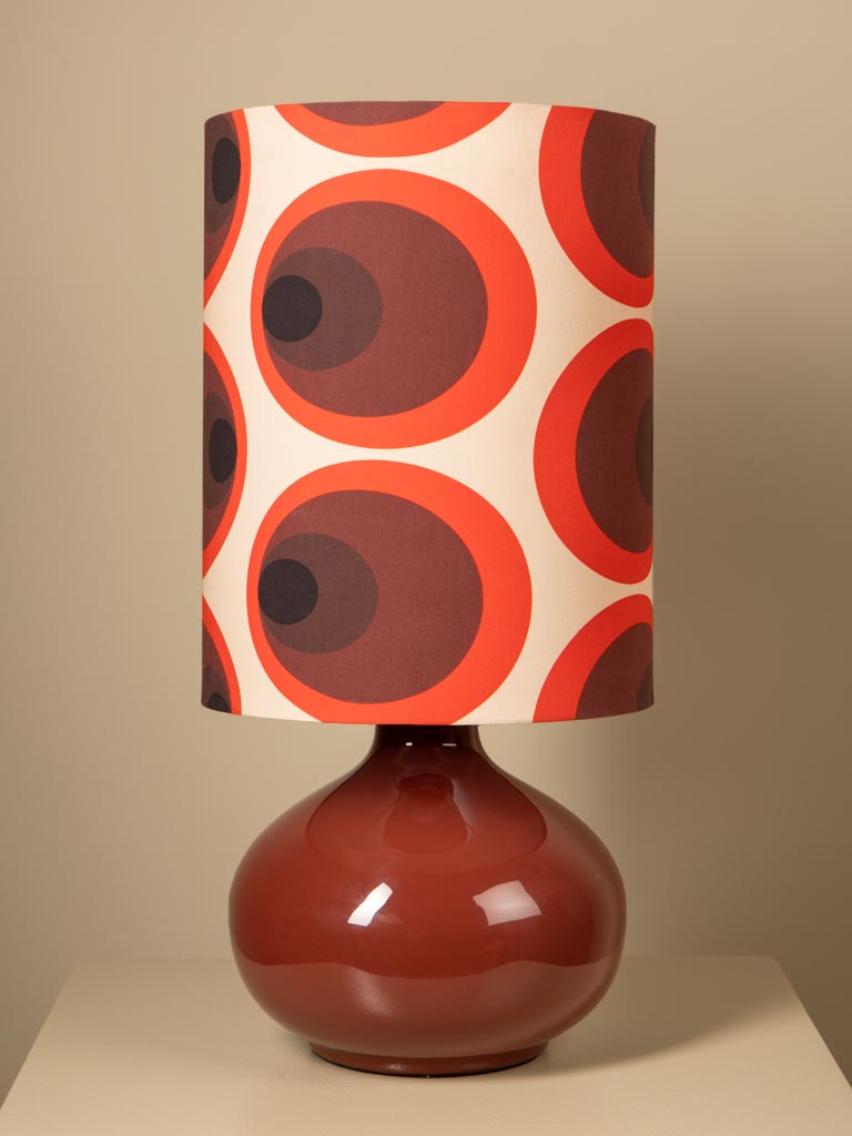 Burgundy lamp Boogie - 1