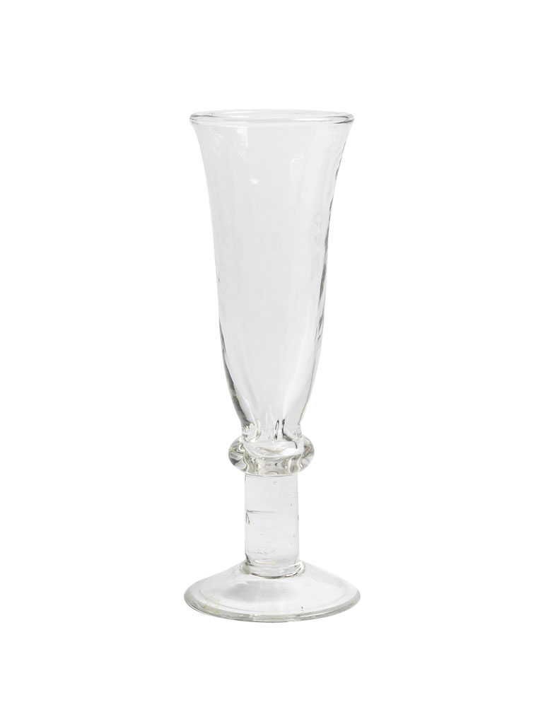 Hammered champagne glass Lavandou - 2