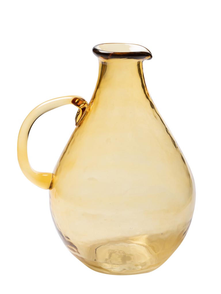 Yellow hammered jug Verano - 2