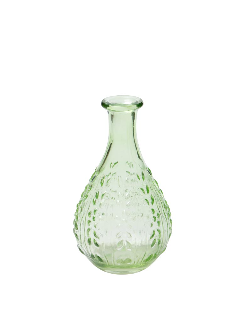 Small green vase liseron - 2