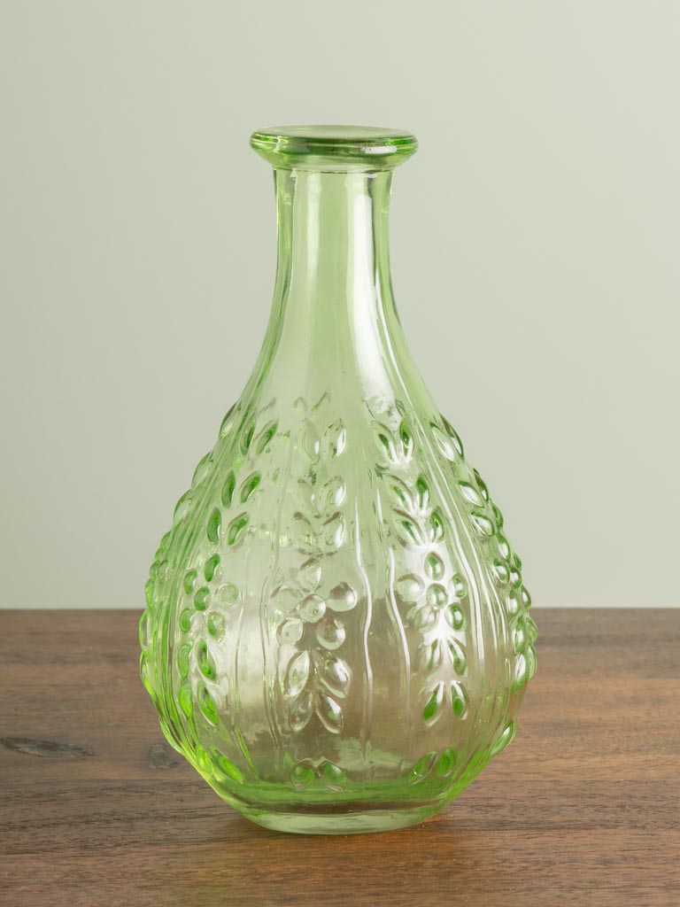 Small green vase liseron - 3