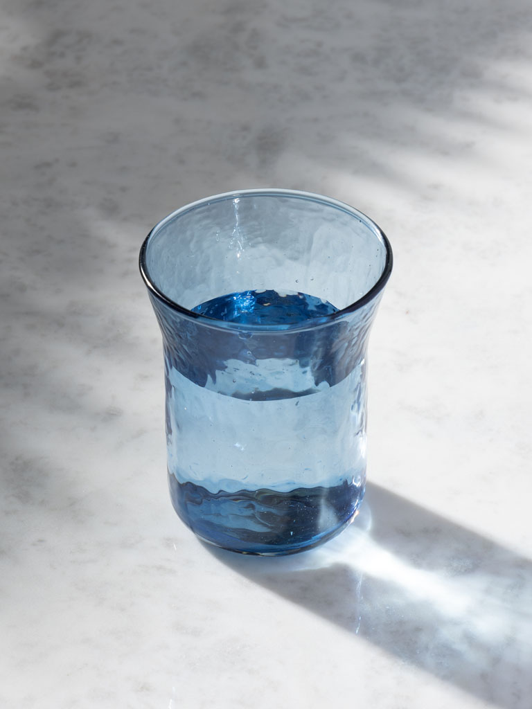 Blue curved tumbler Verano - 1