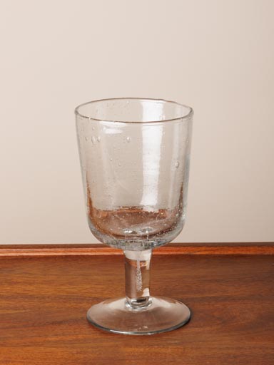 Small wine glass with Bubbles