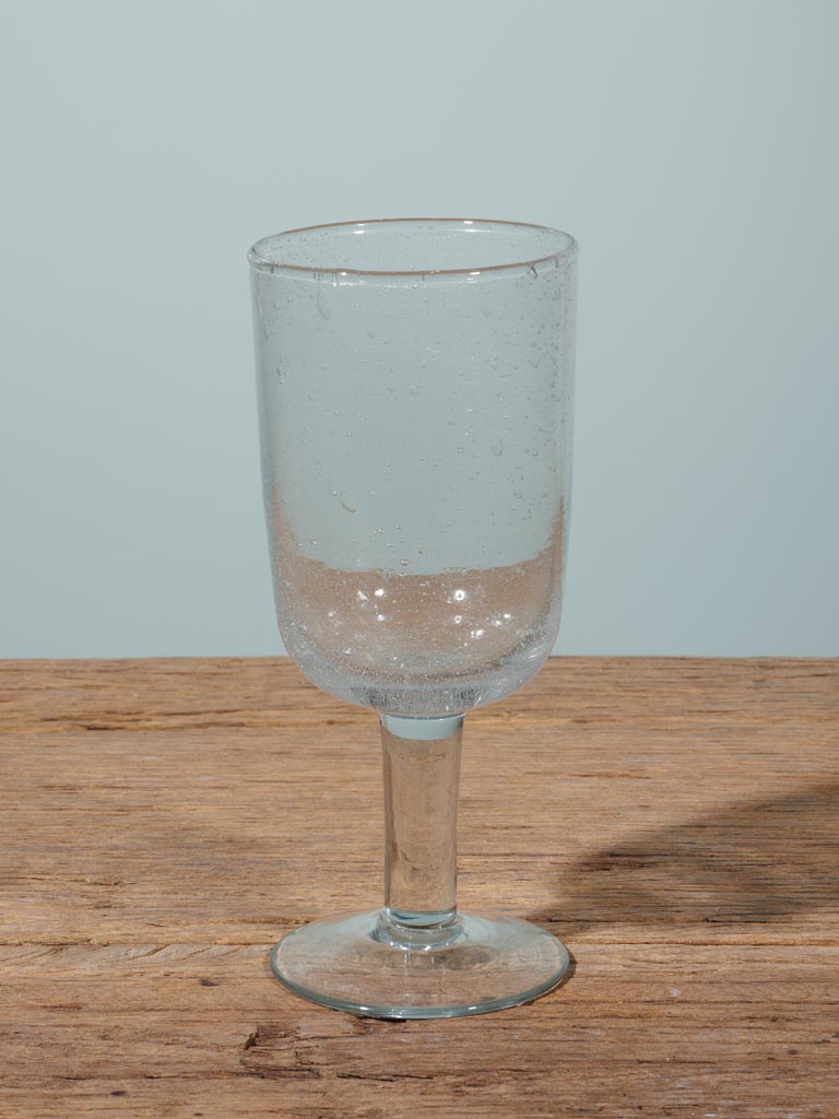 Large wine glass with bubbles - 4