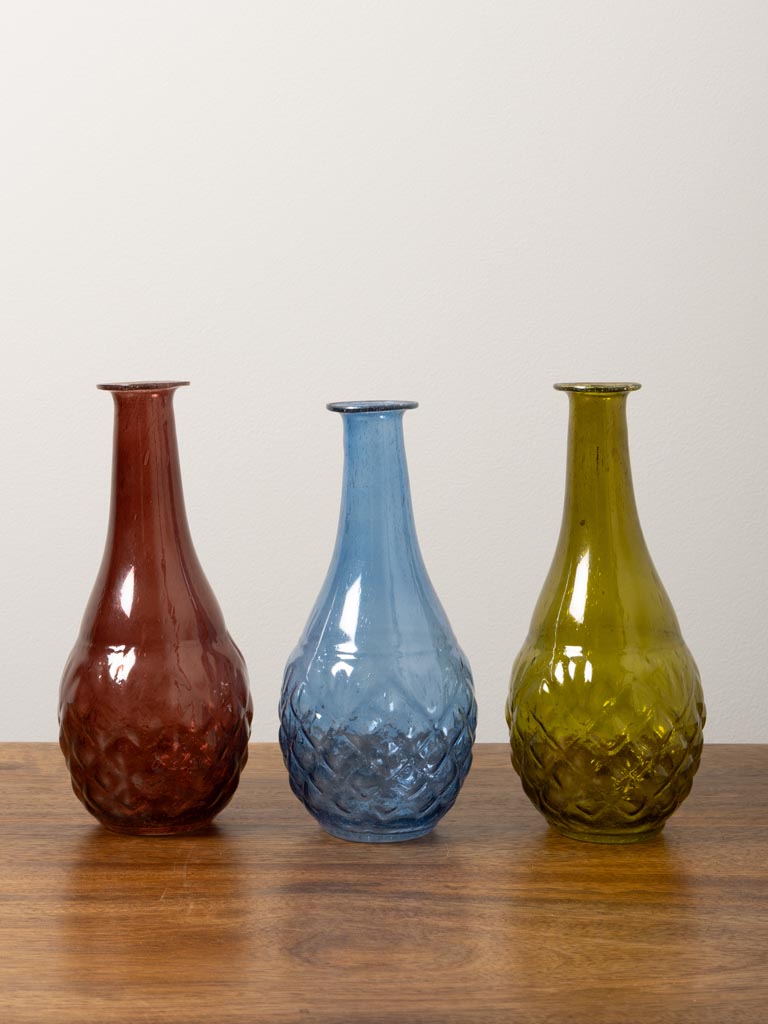 Recycled vase burgundy - 4